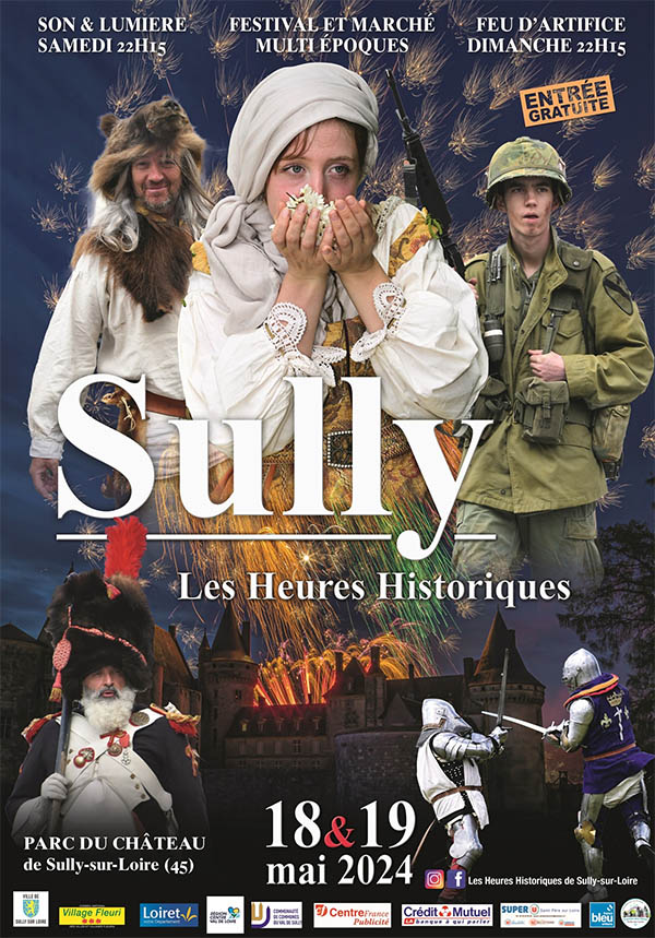Les Heures Historiques de Sully-sur-Loire 2024