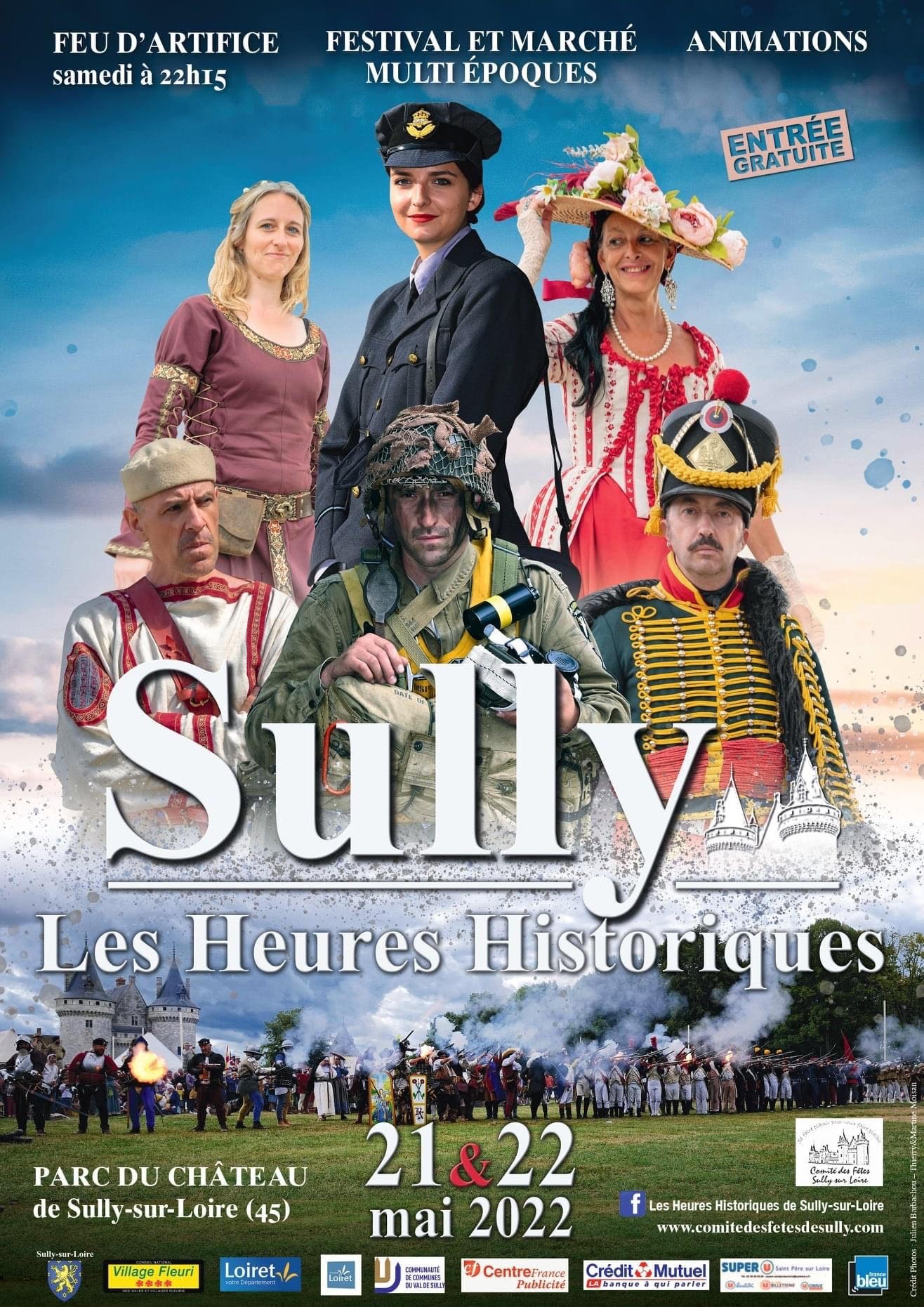 Les heures historiques de Sully-sur-Loire 2022